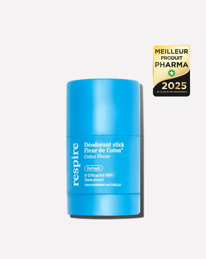 Déodorant stick Fleur de Coton - Respire