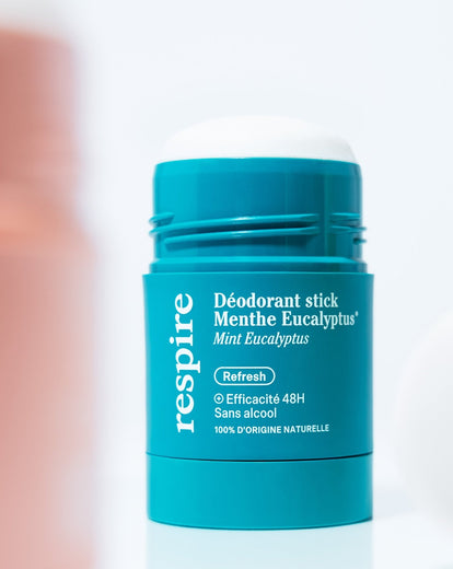 Desodorante en stick Menthe Eucalyptus - Respire