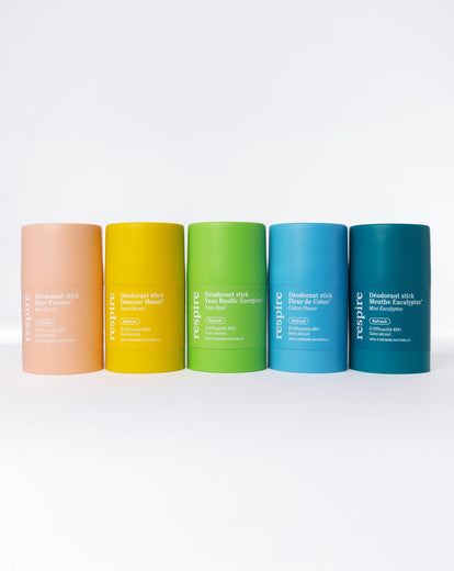 Desodorante en stick Yuzu Basilic Energizante - Respire