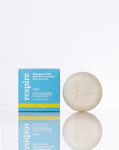Champú sólido suave Fleur de Coton - Respire