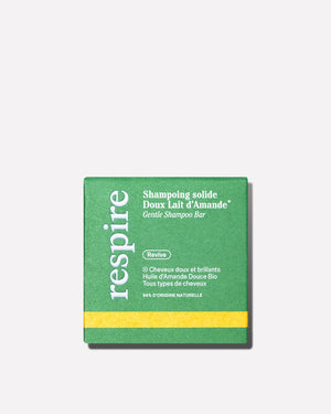 Shampoing solide doux Lait d’Amande - Respire