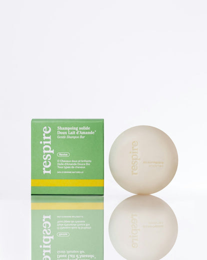 Champú sólido suave Lait d'Amande - Respire