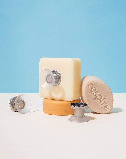 Trio Porte-Savon Aimanté